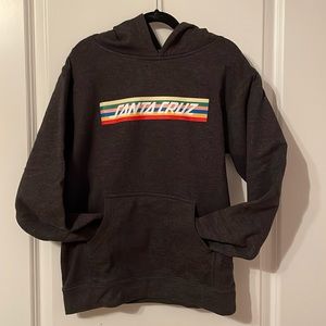 Girls Santa Cruz Hoodie Sweatshirt - M